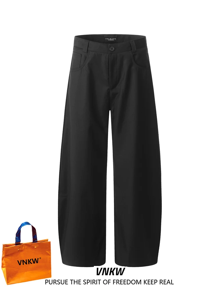 

Брюки Bla American Sle Knife West для мужчин и женщин, осенне-зимние, прямые, широкие, спортивные, повседневные, длинные, с эффектом драпировки