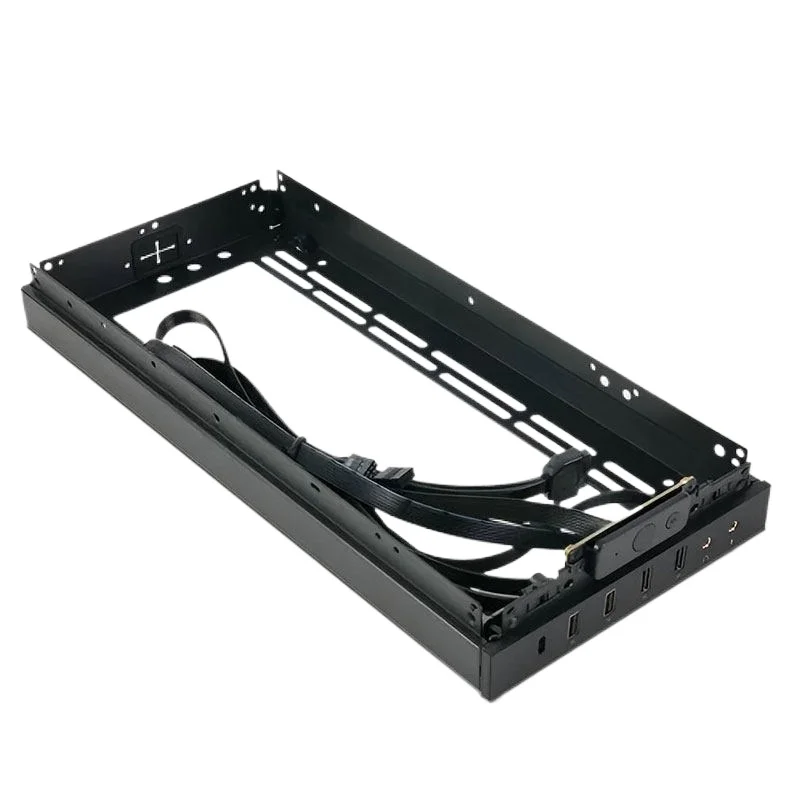 Motherboard Expansion Bracket 25mm Extension for MATX/ITX Motherboards with 5 USB Ports