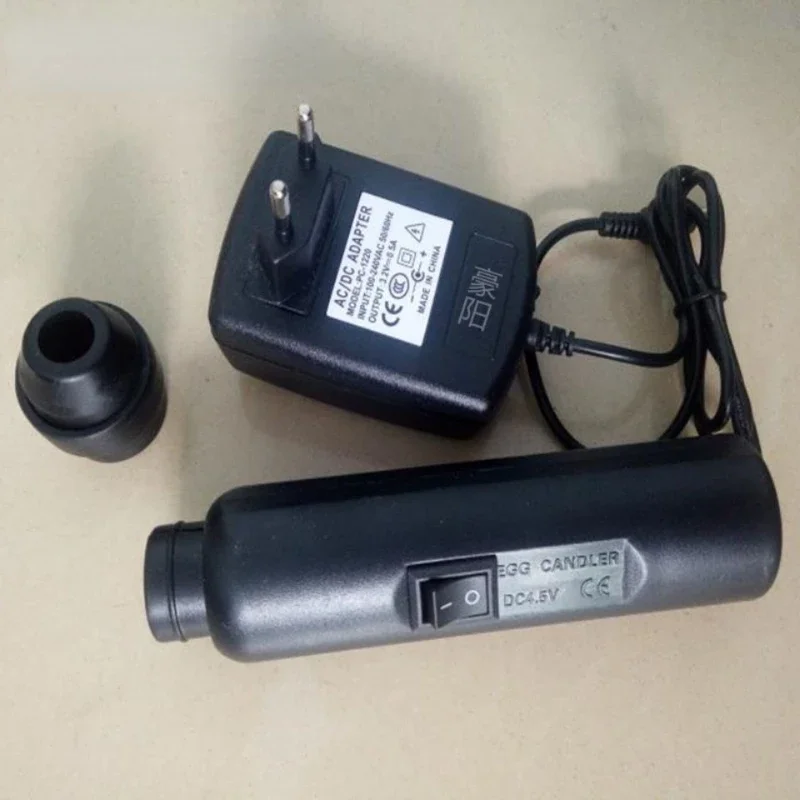 Incubator dedicated egg lighter for inspection of breeding eggs and egg lamp