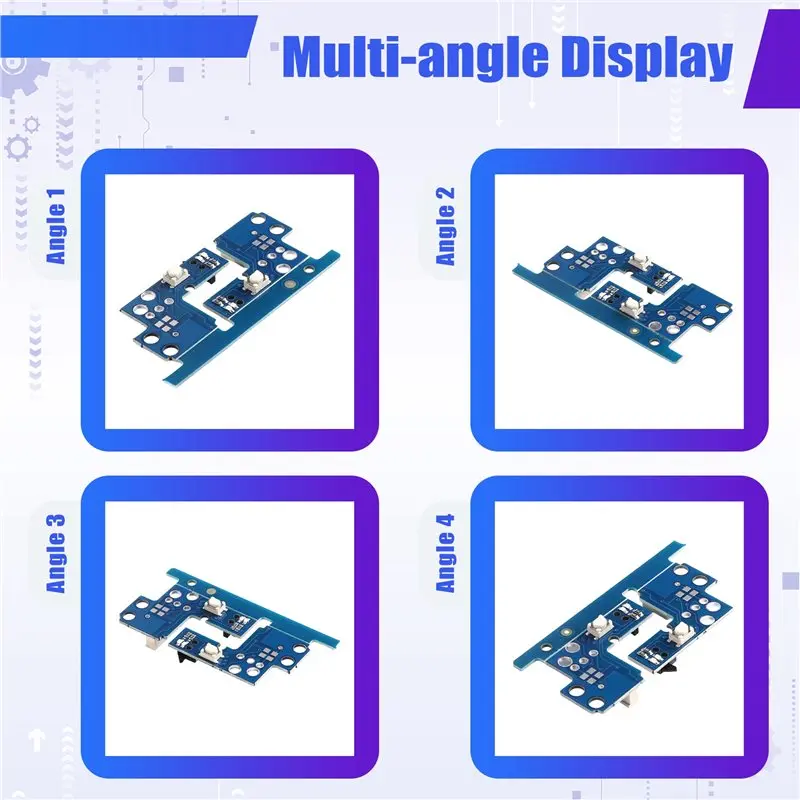 AT82-10Pcs Power Switch Board Replacement For PS2 Slim 9W 90000 Console Repair Part