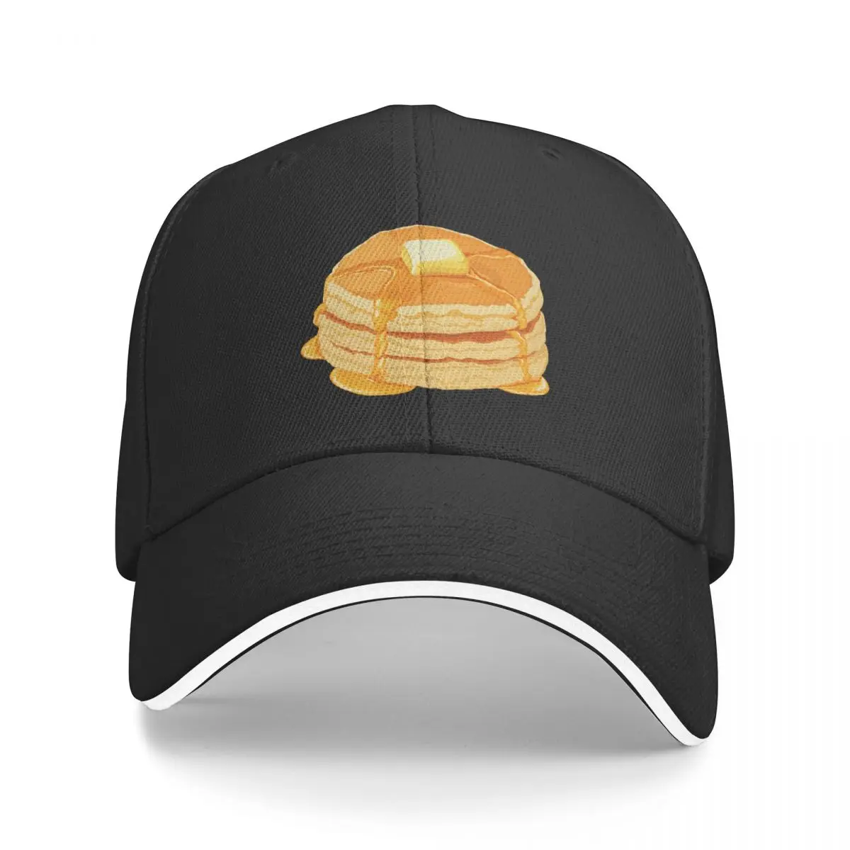 

Stack of Pancakes with Butter Baseball Cap funny hat Rugby cute Mountaineering Women's Golf Wear Men's