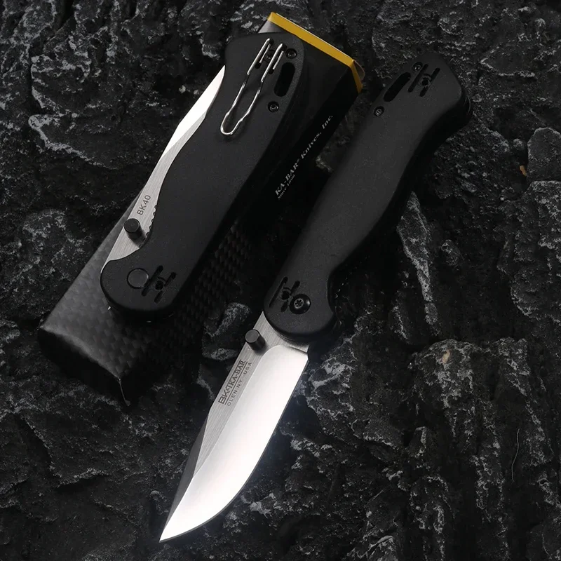 Edc KB40 Folding knife S90V Blade Carbon fiber handle Outdoor tool Camping Hunting knife