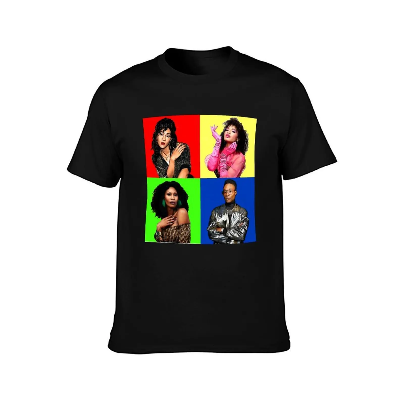 When POSE meets POPART T-Shirt, Summer Casual Cotton Tee, Oversized Streetwear Tops, Vintage Graphic Print, Unisex Men Women