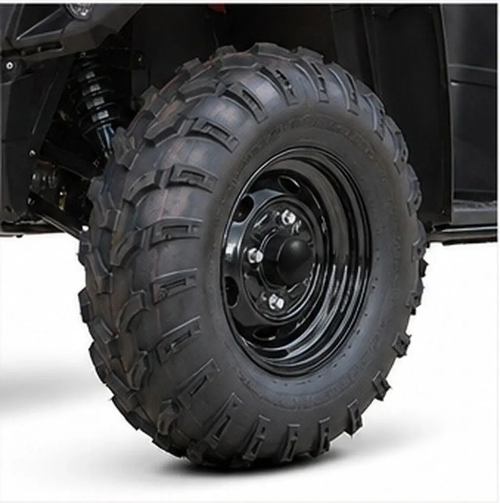 7Pcs Atv Wheel Hub Covers Rubber Dust Protection for 110-250Cc Models Enhanced Stability Stylish Finish