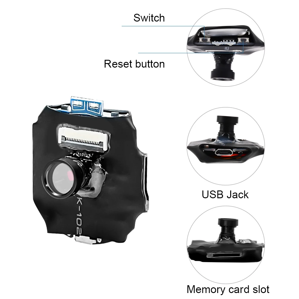 Button Design 1080p Hd Mini Camera Photos Video Audio Loop Recording Outdoor Portable Micro Camcorder