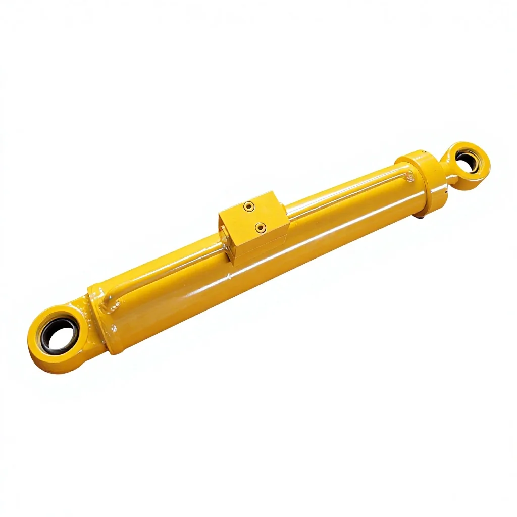 Customizable Hard Chrome Plated Double Acting Hydraulic Cylinder with Piston Rod for  Loader Hydraulic Parts