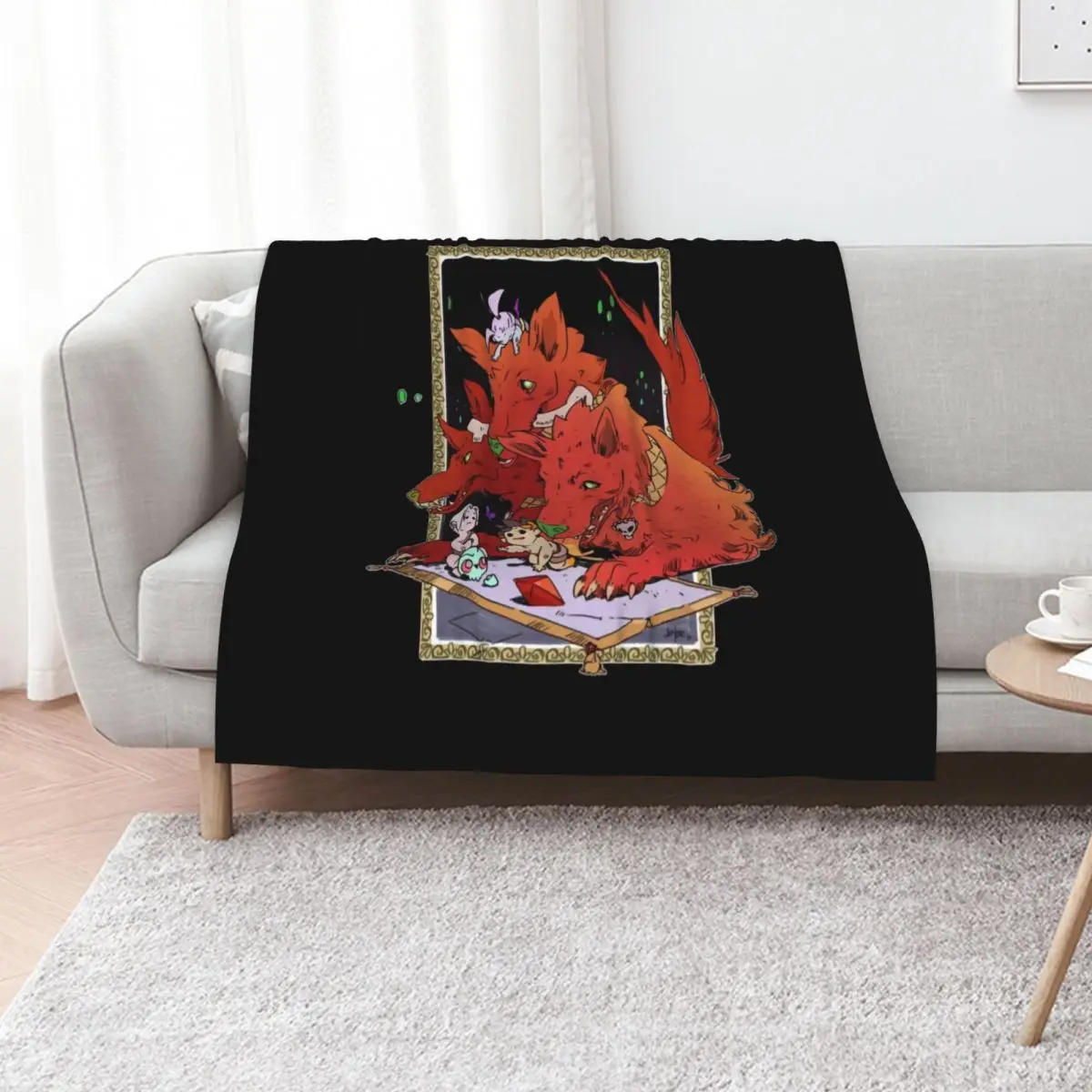 

Cerberus Hades Game Classic Throw Blanket Extra Large Throw Blankets For Sofas Blankets Sofas Of Decoration for winter Blankets