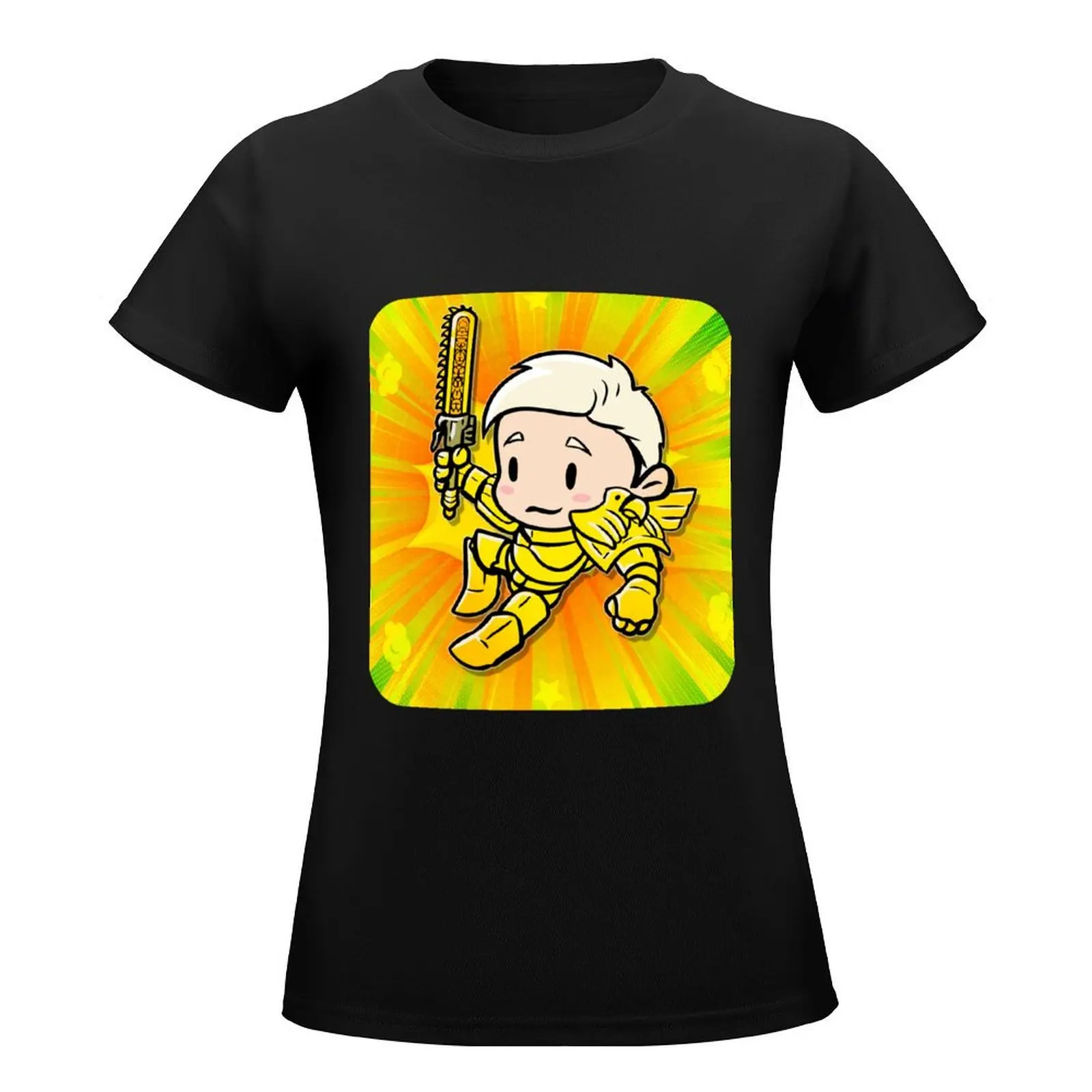 Chibi Rogal Dorn T-Shirt Female clothing summer top Aesthetic clothing Woman T-shirts