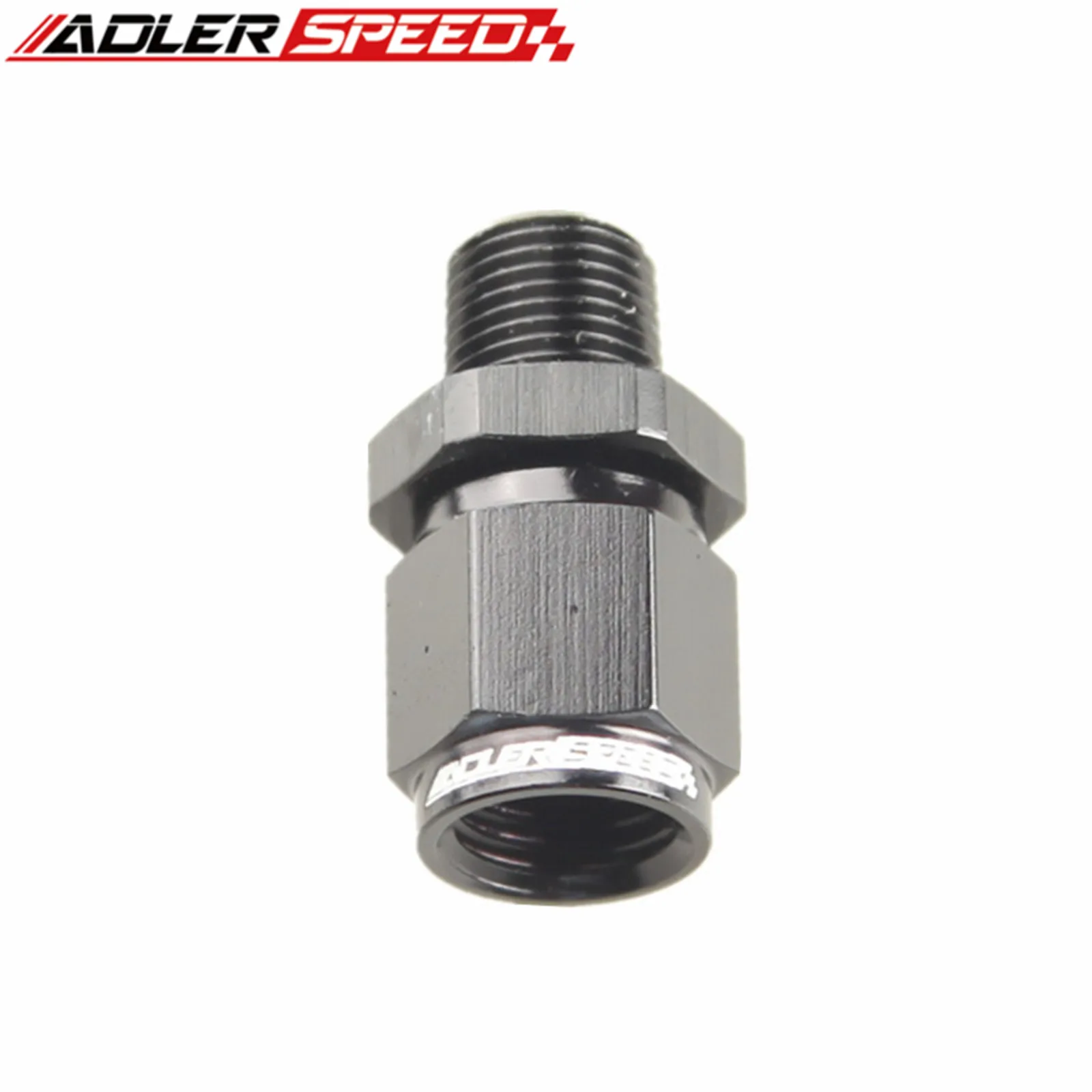 AN6 AN8 AN10 AN12 Fuel System Straight Adapter Fitting Female to 1/4NPT 1/2NPT 1/8 NPT 3/8NPT Male Swivel Adapter Fitting