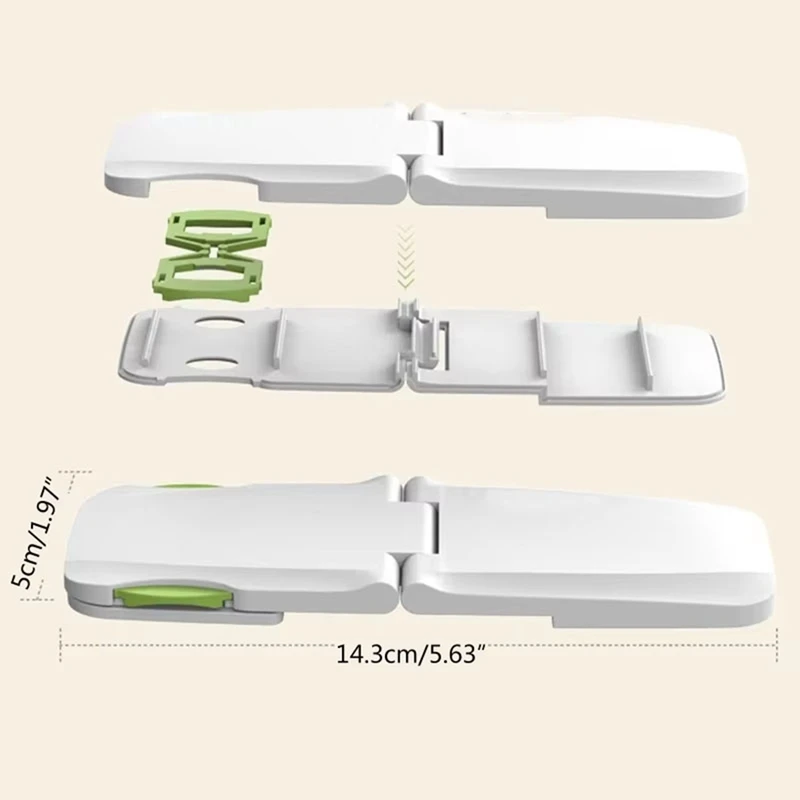 ABNO-Child Safety Drawer Lock,Double Use Right Angle Cabinet Door Protector, Multi-Function Plastic Buckle For Child Proofing