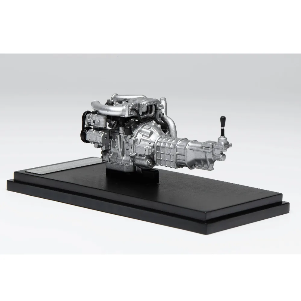 MOTOR HELIX 1/18 Schaal Diecast Automotor Model voor R34 R35 GTR, Gedetailleerde ABS Simulatie Motor voor Collectie Diorama