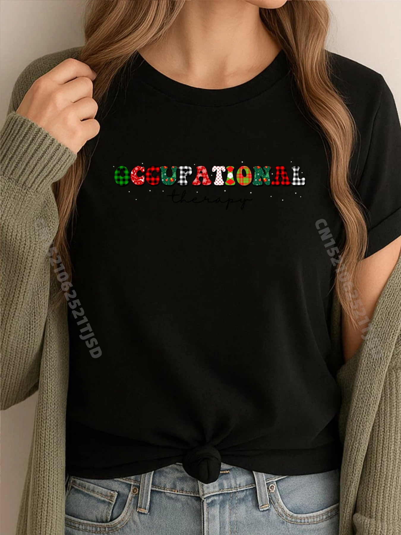 

Groovy Occupational Therapy От Рождество на зиму Мужская дизайнерская одежда Классические мужские футболки Хип-хоп