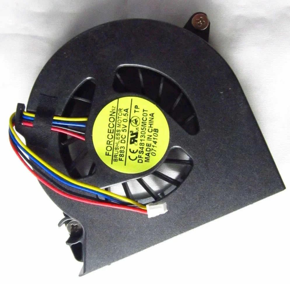 

SSEA New Laptop CPU Fan 4pin For HP Compaq 6730S NC6320 6530b 6535b 6735b DFS481305MC0T Cooling Fan