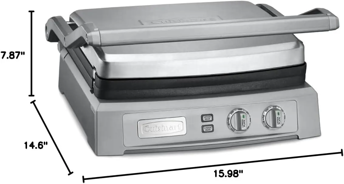 GR-150P1 Deluxe Electric Griddler, Stainless Steel