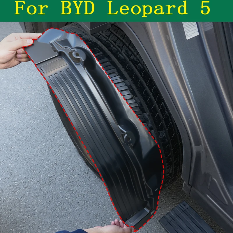 For BYD Equation Leopard 5  Accessories 2024 Car Mudflaps Mud Flaps Splash Guards Mudguards Mud Flap Front Rear Fender Protector