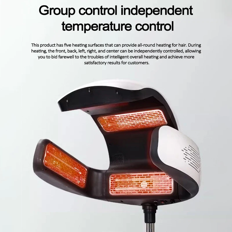 Nieuwe intelligente kapsalonverwarmer, föhn, kapsalon, warm en koud permanent, styling, oliebehandeling, permanentmachine