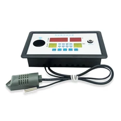 Termostato inteligente de ZFX-W9002 Digital, Control de temperatura y humedad, incubadora 360, giro automático de huevos, 12V/220V