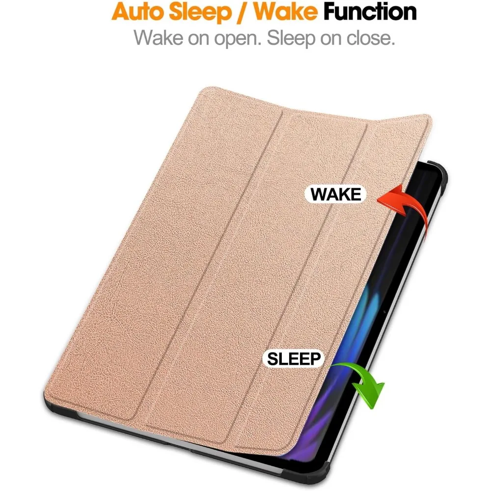 

Чехол для Xiaomi Poco Pad X1, 11,2 дюйма, 2022, тонкий смарт-чехол Folio с многоугольной подставкой, легкий жесткий корпус с автоматическим пробуждением/сна