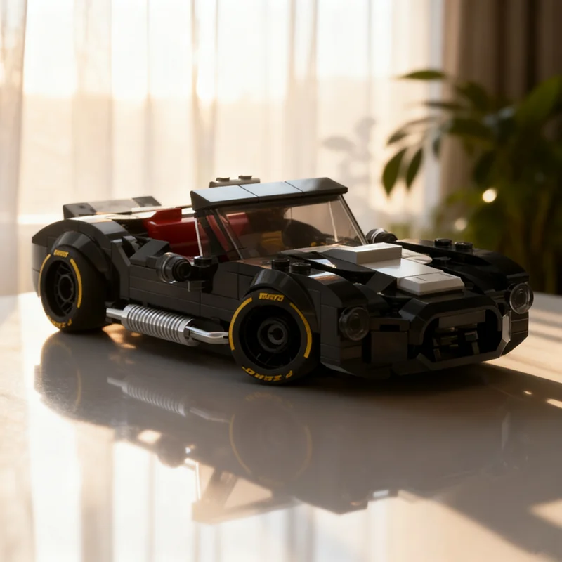 278 pièces MOC Shelby Cobra AC City Champions Super voiture modèle jouet de construction blocs cadeau de noël Architecture idée éducation brique