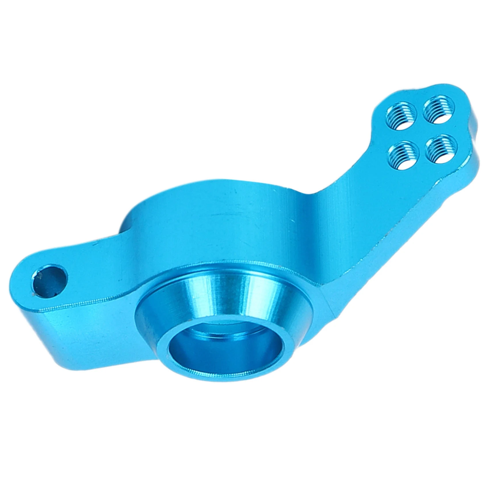 AEE7-Aluminum Alloy Steering Knuckle Hub Carrier Servo Saver Upgrade Parts For RC HSP 1/10 Redcat EPX