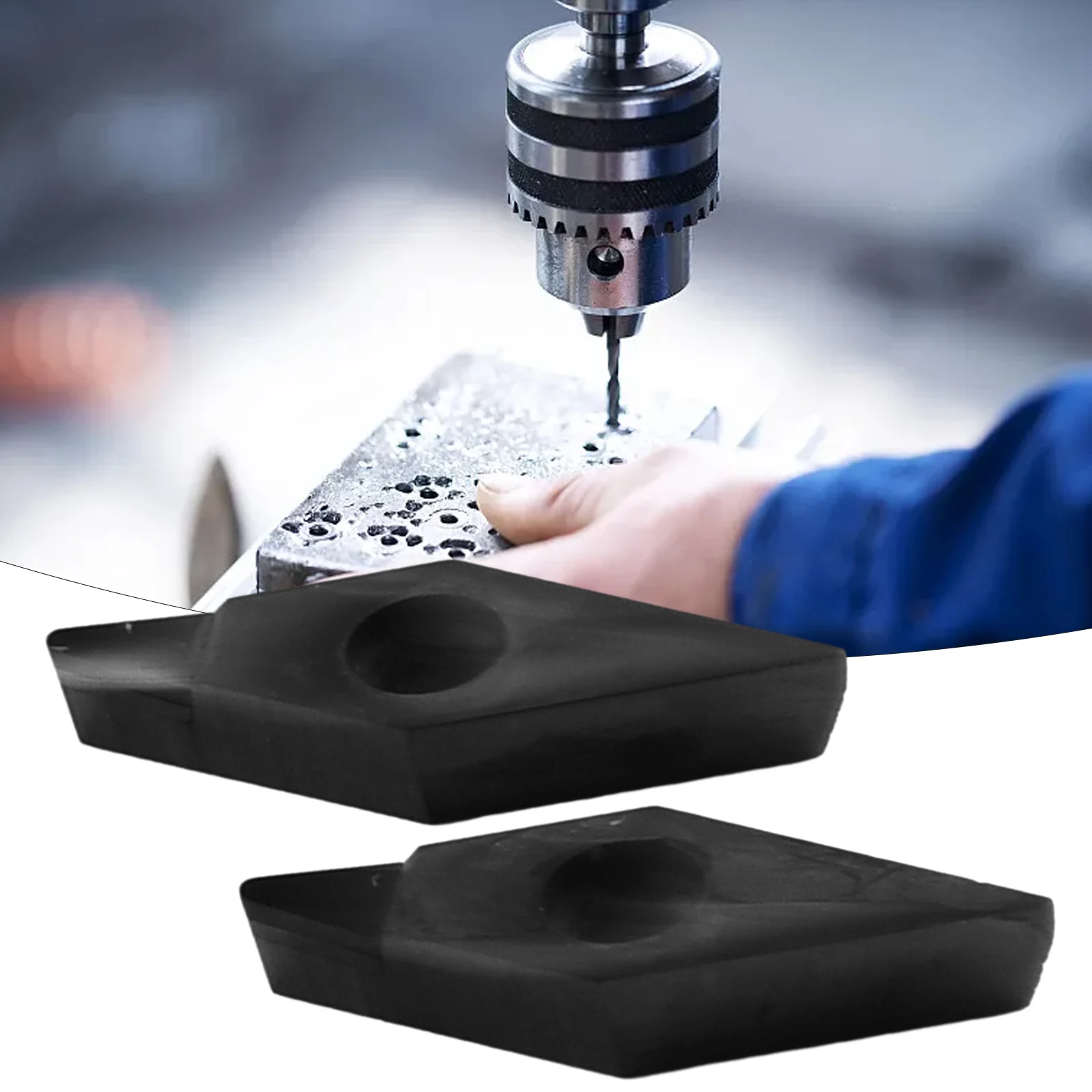 PCD and CBN Tipped Turning Inserts 2PCS VCMT160408 VCMT110308 VCGT160404 VCGT110302 for High Machining on CNC Lathes