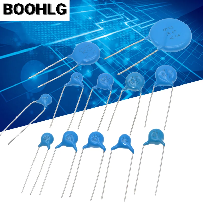 High voltage ceramic chip capacitor 6KV 100PF 220PF 330PF 470PF 680PF 1000PF 2200PF 3300PF 4700PF 10000PF 101 102 103 471 5P 223