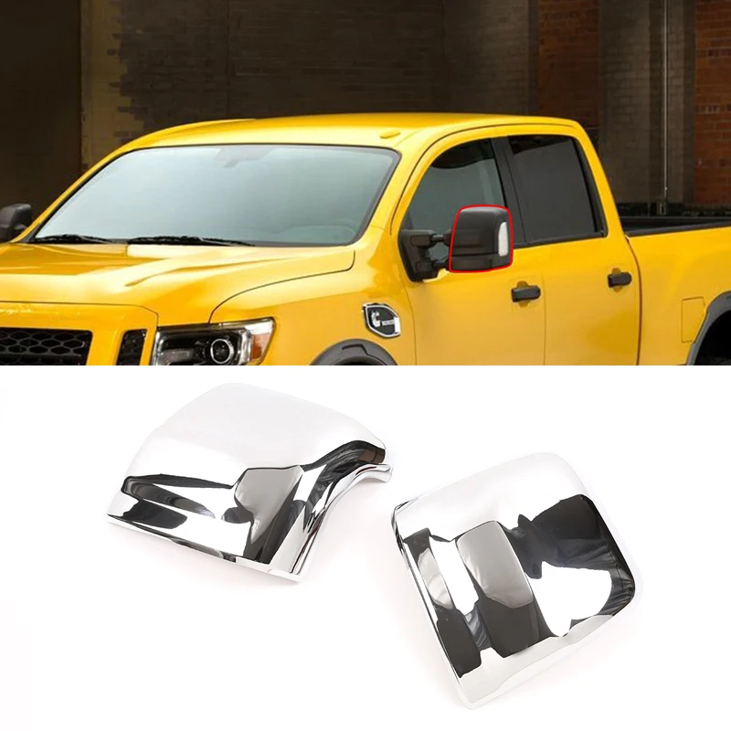 rearview-mirror-cover-trim-sticker-car-side-wing-mirror-caps-decoration-cover-car-accessory-for-nissan-titan-a61-2016-2019