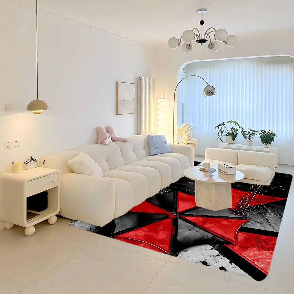 Horror Movie Umbrella Corporation Bathroom Mat Anti-slip Absorb Water Long Strip Cushion Bedroon Mat Welcome Doormat