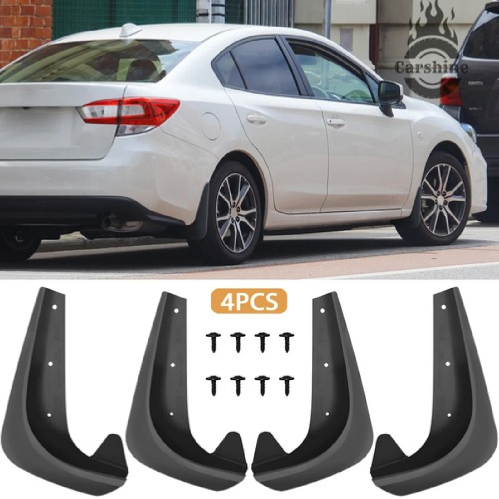 

Для Subaru Impreza WRX STI комплект из 4 предметов, брызговики, брызговики, брызговики