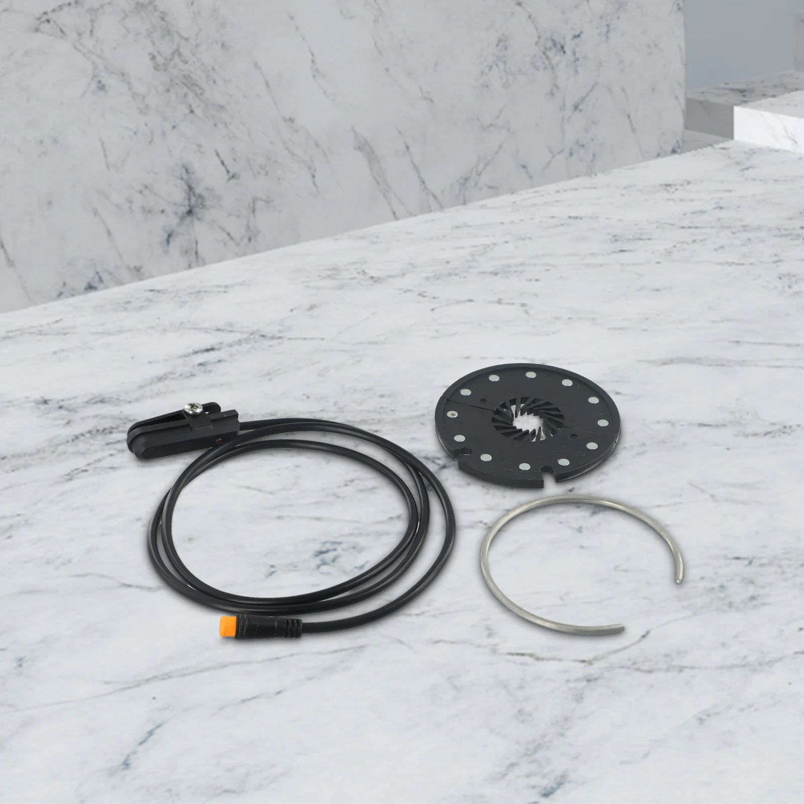 12-Magnet E-Bike Split Disk PAS Sensor Bicycle Split PAS Pedal Assist Sensor Cadence-Speed KT-D12L For Left Side Bottom Brackets