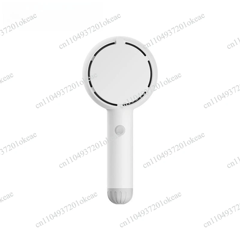 South Beauty Mirror Fan Handheld Makeup Mirror with Light Portable Silent USB Charging Summer Small Electric Fan