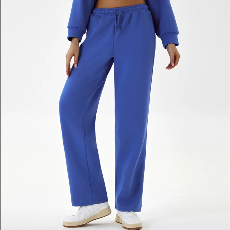 Squat Proof Scrunch Butt Lifting Sports Pants Active Wide Leg Women's Seamless Yoga Leggings Fitness Workout Gym Trousers