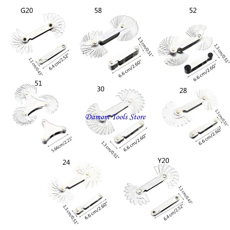 57be 55 60 Grad Zahnschraubstech Messgeräte Kohlenstoffstahlkombinationswerkzeug