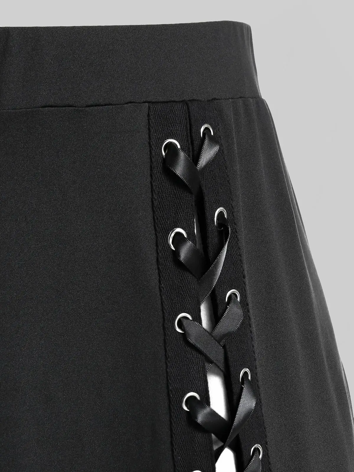 ROSEGAL حجم كبير التنانير النسائية الأحمر العميق الدانتيل الشيفون الطبقات تنورة أو هالوين مصاص دماء زي القوطية الدانتيل يصل اثنين من لهجة تنورة