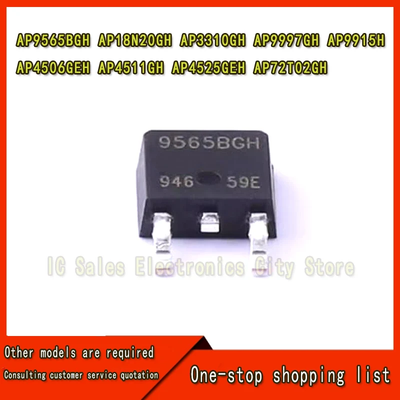 (10piece) 100% New AP9565BGH AP18N20GH AP3310GH AP9997GH AP9915H AP4506GEH AP4511GH AP4525GEH AP72T02GH Chipset