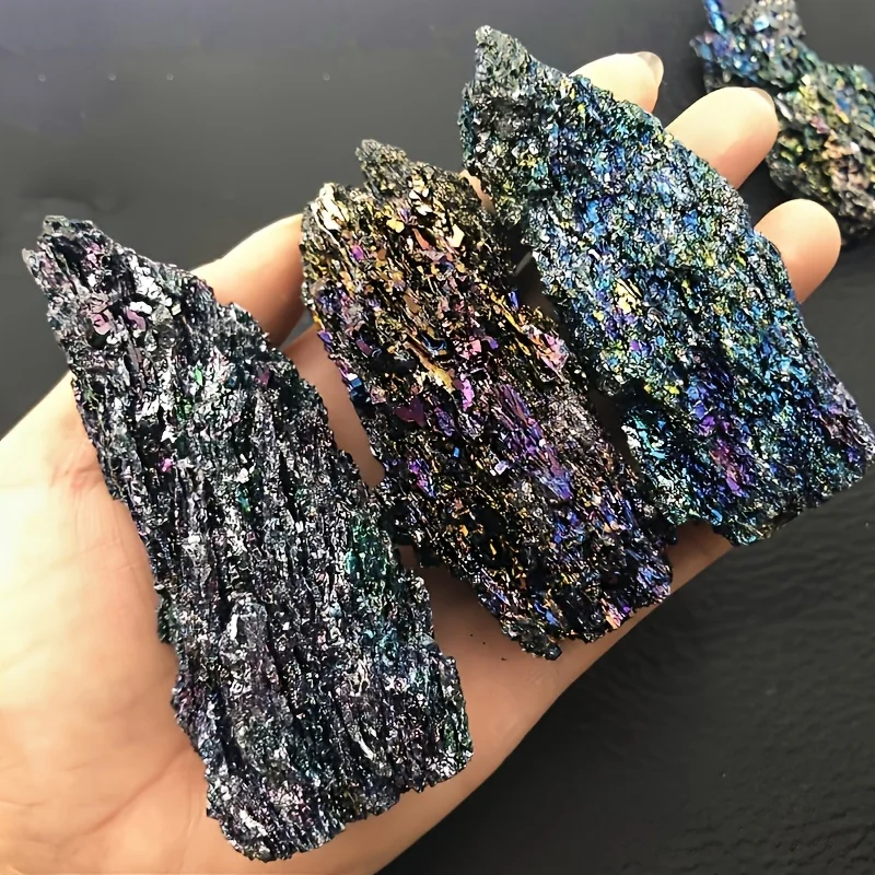 1 قطعة سبعة شقرا المعدنية كربيد السيليكون داخلي لتقوم بها بنفسك مجموعة الديكور عطلة حفلة الطاووس اللون أفضل هدية عطلة #1