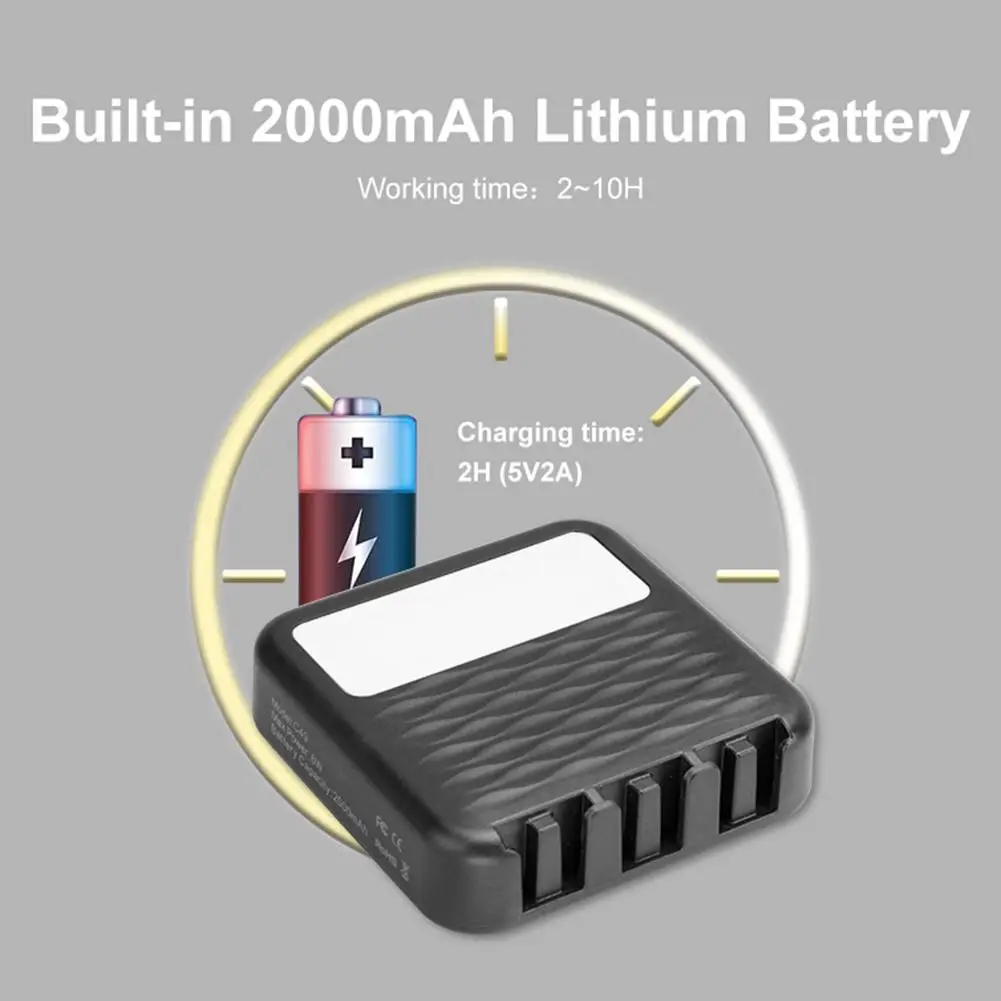 New 2000 MAh Photo Video Beauty Fill Light Five Colours Mini Portable Light Playing Mobile Light Brightening Phone Double-s P9S5