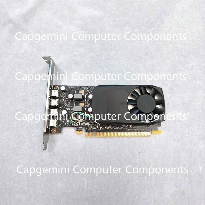 KKK  New Version  For NVIDIA  Quadro P620 2GB GDDR5 4×Mini‑DP PCI‑E Graphics Card Multi‑Screen CAD Office Workstation