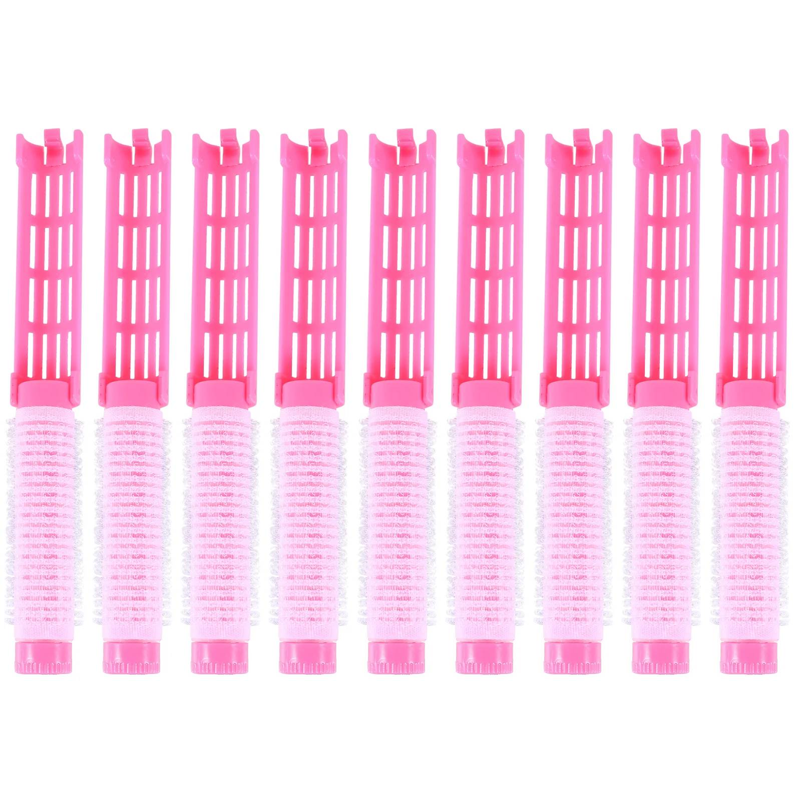 

Hair Rollers Perm Tools Curlers Personal Styling Abundance Curly Pink Plastic Spiral Curls