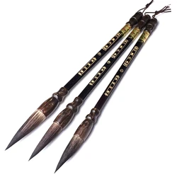 Bear Hair Calligraphy Brush Pen Regular Script Writing Brush Set Chinese Landscape Art Painting Ink Brush Tinta China Caligrafia