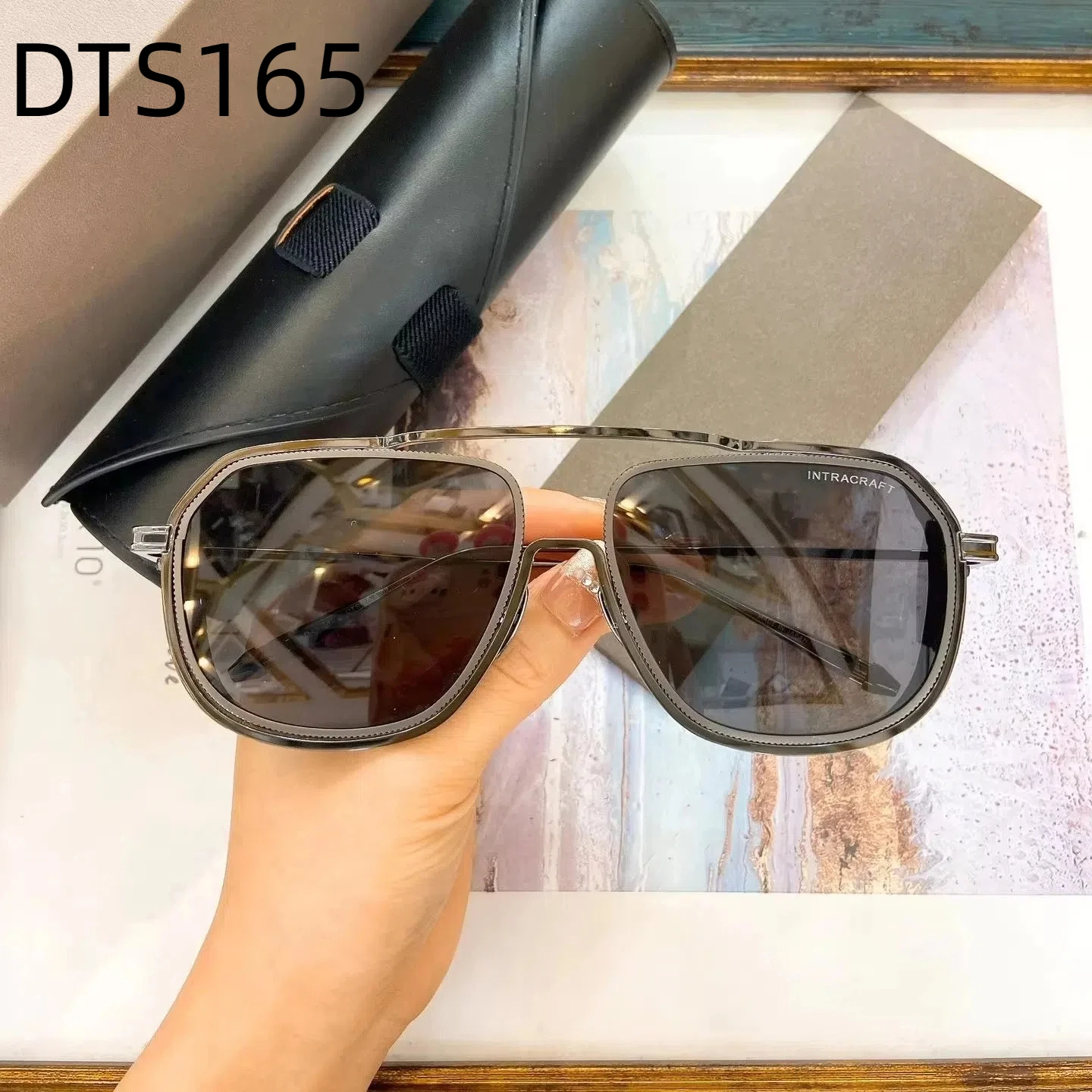 

New Arrival INTRACRAFT DTS165 Popular Driving Anti-Glare Men Eyewear Top Quality Luxury Designer Classic Casual Women Sunglasses