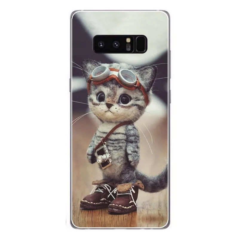 Case for Samsung Galaxy Note 8 SM-N950F Cover Silicone Soft TPU Protective Phone Cases Coque