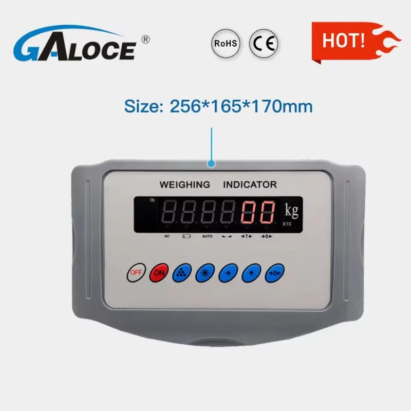 GSI404-1 RS232 4-20mA Counting Scale Digital Weight Indicator With Battery