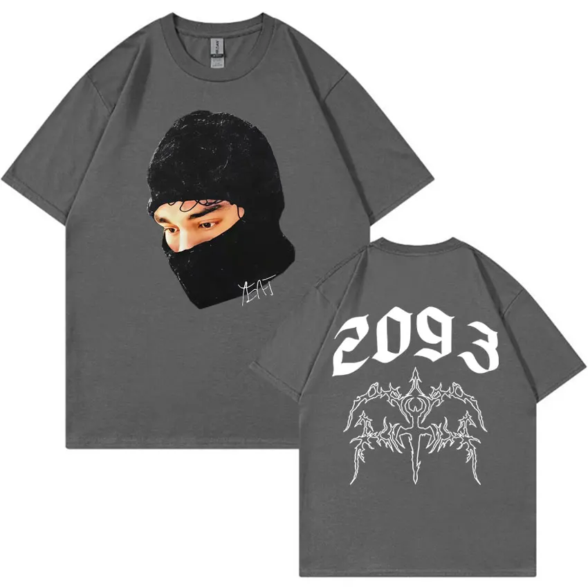Yeat Lyfestyle 2093 القوطية تي شيرت على طراز هاراجوكو ميرش تي شيرت للجنسين تي شيرت البوب الجمالية الهيب هوب رجالي الصيف عادية Y2K الشارع الشهير #1