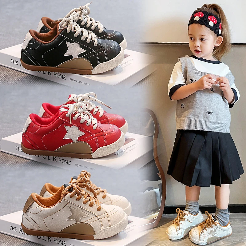 

2025 Children Sneakers for Kids Mesh Breathable Outdoor Shoes Kids Flat Casual Shoes Anti Slip Running Sports Shoes
