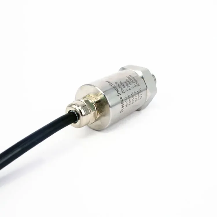 0 to 10-100kpa(14.5PSI) for choice Silicon Pressure Transmitter Pressure Transducer with 1m cable G1/4 4-20mA output