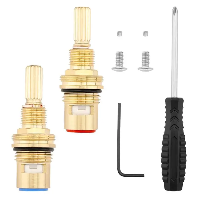 

Комплект картриджей для клапанов Feb.Brass 1-001 и 1-002 для холодных широкопроточных систем и горячих широкопроточных клапанов