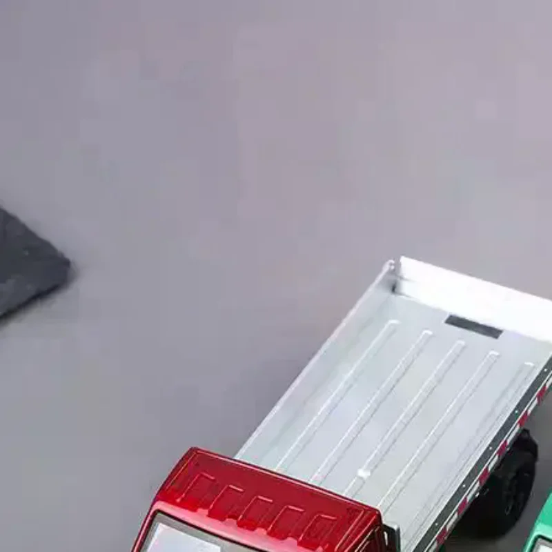 

1/36 Scale Alloy Pullback Three-door Truck, Stylish Design, Can Carry Cargo Boy's Toy Die-cast Metal Kids Toy Transport Truck