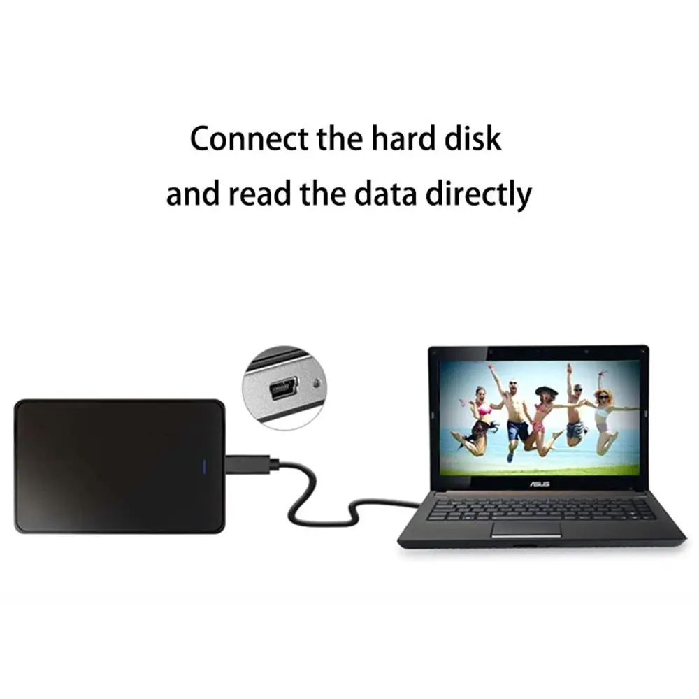 Sync Use EPS Charging MP3 MP4 for Cable Black 2.0 A To 5 Pin B Adapter Cord USB