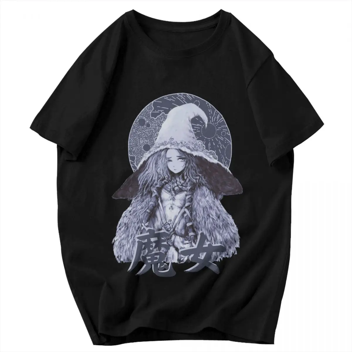 Men T Shirt Eldened Ringed Game Ranni Witch Gifts Y2K Graphic Short Sleeve Unisex Tops T Shirts